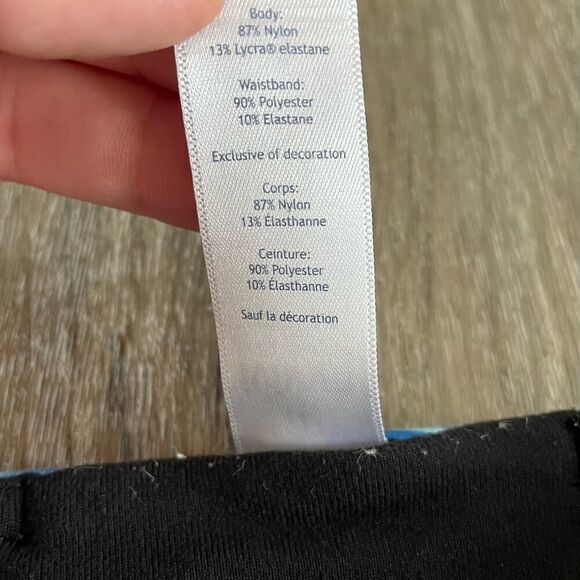 Ivivva by Lululemon Black Cropped Leggings - Size: 14 - Picture 5 of 5